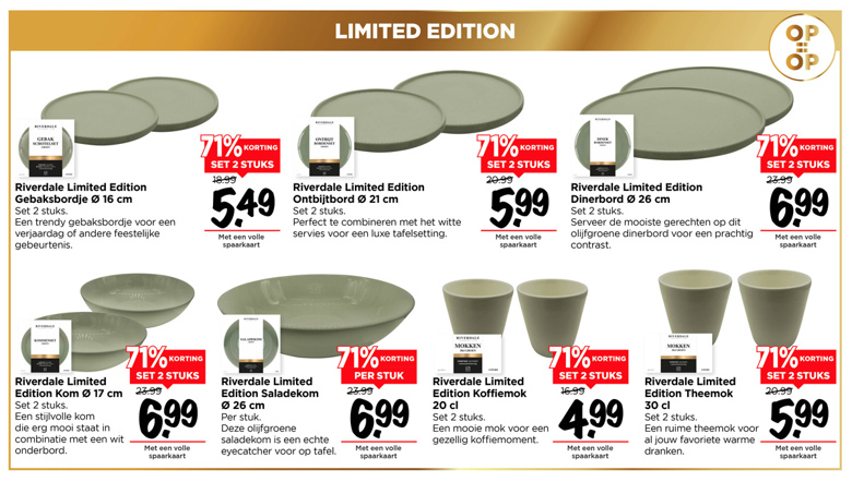 Servies assortiment 2